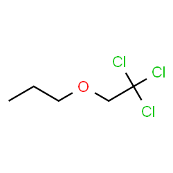 ChemSpider 2D Image | 1-(2,2,2-Trichloroethoxy)propane | C5H9Cl3O