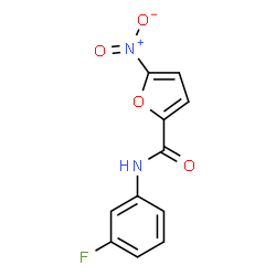 ChemSpider 2D Image | N-(3-Fluorophenyl)-5-nitro-2-furamide | C11H7FN2O4