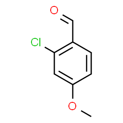 ChemSpider 2D Image | 2-Chloro-4-methoxybenzaldehyde | C8H7ClO2
