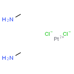 ChemSpider 2D Image | Platinum(2+) chloride - methanamine (1:2:2) | C2H10Cl2N2Pt