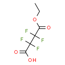 ChemSpider 2D Image | 1-Ethyl 2,2,3,3-tetrafluorobutanedioate | C6H6F4O4