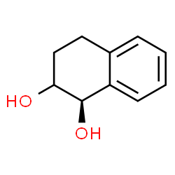 ChemSpider 2D Image | (1R)-1,2,3,4-Tetrahydro-1,2-naphthalenediol | C10H12O2