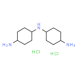 ChemSpider 2D Image | N-(4-Aminocyclohexyl)-1,4-cyclohexanediamine dihydrochloride | C12H27Cl2N3