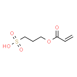 ChemSpider 2D Image | 3-sulfopropyl acrylate | C6H10O5S