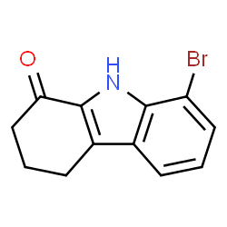 ChemSpider 2D Image | 8-Bromo-2,3,4,9-tetrahydro-1H-carbazol-1-one | C12H10BrNO