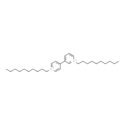 ChemSpider 2D Image | 1,1'-Didecyl-3,4'-bipyridinium | C30H50N2