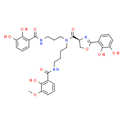 ChemSpider 2D Image | labrenzbactin | C32H36N4O10