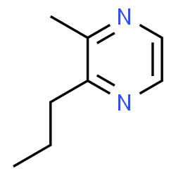 ChemSpider 2D Image | 2-Methyl-3-propylpyrazine | C8H12N2