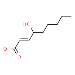 ChemSpider 2D Image | (2E)-4-Hydroxy-2-nonenoate | C9H15O3