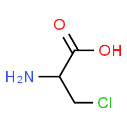 ChemSpider 2D Image | 3-Chloroalanine | C3H6ClNO2