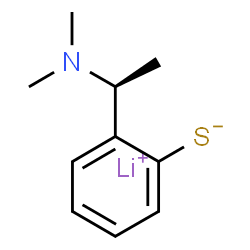 ChemSpider 2D Image | Lithium 2-[(1S)-1-(dimethylamino)ethyl]benzenethiolate | C10H14LiNS