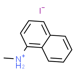 ChemSpider 2D Image | N-Methyl-1-naphthalenaminium iodide | C11H12IN