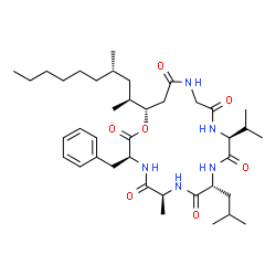 ChemSpider 2D Image | scopularide C | C39H63N5O7