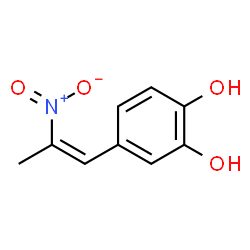 ChemSpider 2D Image | 4-[(1Z)-2-Nitro-1-propen-1-yl]-1,2-benzenediol | C9H9NO4