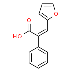ChemSpider 2D Image | (2Z)-3-(2-Furyl)-2-phenylacrylic acid | C13H10O3