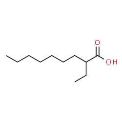 ChemSpider 2D Image | 2-Ethylnonanoic acid | C11H22O2