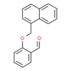 ChemSpider 2D Image | 2-(1-Naphthylmethoxy)benzaldehyde | C18H14O2