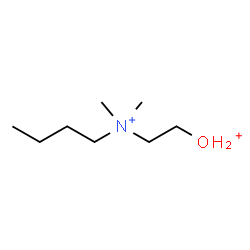 ChemSpider 2D Image | {2-[Butyl(dimethyl)ammonio]ethyl}oxonium | C8H21NO