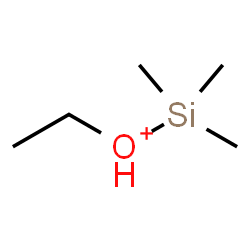 ChemSpider 2D Image | Ethyl(trimethylsilyl)oxonium | C5H15OSi