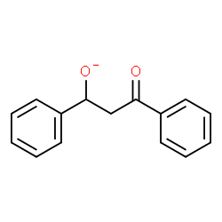 ChemSpider 2D Image | 3-Oxo-1,3-diphenyl-1-propanolate | C15H13O2