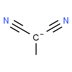 ChemSpider 2D Image | 1,1-Dicyanoethanide | C4H3N2