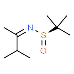 ChemSpider 2D Image | 2-Methyl-N-[(2Z)-3-methyl-2-butanylidene]-2-propanesulfinamide | C9H19NOS