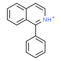 ChemSpider 2D Image | 1-Phenylisoquinolinium | C15H12N