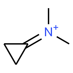 ChemSpider 2D Image | N,N-Dimethylcyclopropaniminium | C5H10N