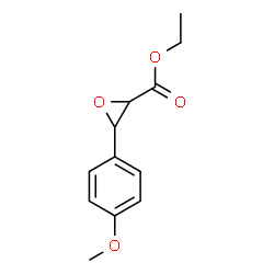 ChemSpider 2D Image | Ethyl 3-(4-methoxyphenyl)-2-oxiranecarboxylate | C12H14O4