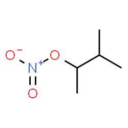 ChemSpider 2D Image | 3-Methyl-2-butanyl nitrate | C5H11NO3