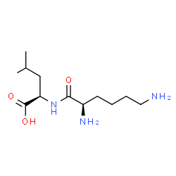 ChemSpider 2D Image | D-Lysyl-D-leucine | C12H25N3O3