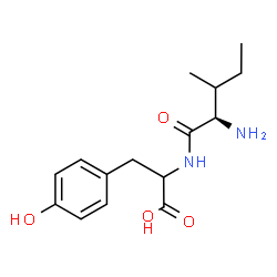 ChemSpider 2D Image | D-Isoleucyltyrosine | C15H22N2O4
