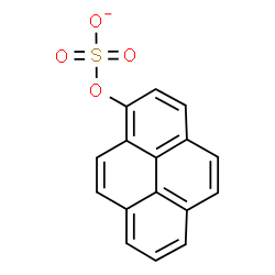 ChemSpider 2D Image | 1-Pyrenyl sulfate | C16H9O4S