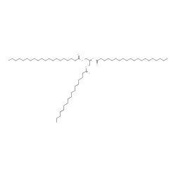 ChemSpider 2D Image | 3-(Heptadecanoyloxy)-1,2-propanediyl diicosanoate | C60H116O6