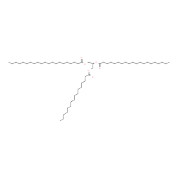 ChemSpider 2D Image | 2-(Icosanoyloxy)-3-(palmitoyloxy)propyl henicosanoate | C60H116O6