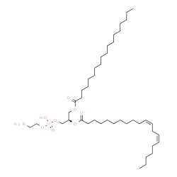 ChemSpider 2D Image | (21R)-27-Amino-24-hydroxy-24-oxido-18-oxo-19,23,25-trioxa-24lambda~5~-phosphaheptacosan-21-yl (11Z,14Z)-11,14-icosadienoate | C43H82NO8P