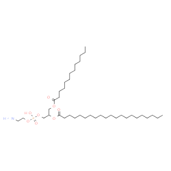 ChemSpider 2D Image | 22-Amino-19-hydroxy-19-oxido-13-oxo-14,18,20-trioxa-19lambda~5~-phosphadocosan-16-yl henicosanoate | C39H78NO8P