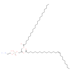 ChemSpider 2D Image | (25R)-31-Amino-28-hydroxy-28-oxido-22-oxo-23,27,29-trioxa-28lambda~5~-phosphahentriacontan-25-yl (15Z)-15-tetracosenoate | C51H100NO8P