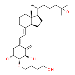 ChemSpider 2D Image | 1alpha,25-dihydroxy-2beta-(4-hydroxybutoxy)vitamin D3 | C31H52O5