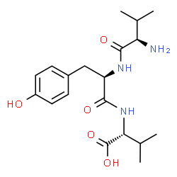 ChemSpider 2D Image | D-Valyl-D-tyrosyl-D-valine | C19H29N3O5