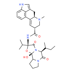 ChemSpider 2D Image | (5'alpha,11'xi)-5'-sec-Butyl-12'-hydroxy-2'-isopropyl-3',6',18-trioxoergotaman | C32H41N5O5