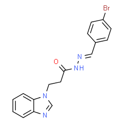 ChemSpider 2D Image | MFCD02667536 | C17H15BrN4O