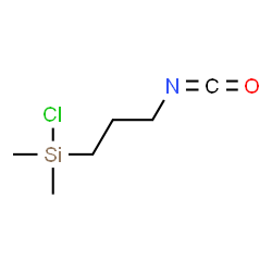 ChemSpider 2D Image | Chloro(3-isocyanatopropyl)dimethylsilane | C6H12ClNOSi