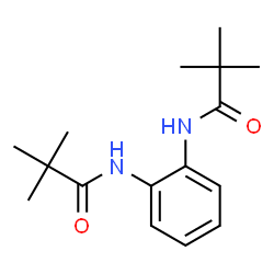 ChemSpider 2D Image | N,N'-1,2-Phenylenebis(2,2-dimethylpropanamide) | C16H24N2O2