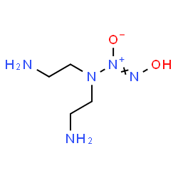 ChemSpider 2D Image | 3,3-Bis(2-aminoethyl)-1-hydroxy-1-triazene 2-oxide | C4H13N5O2