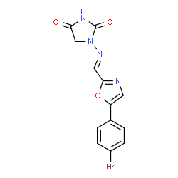 ChemSpider 2D Image | Azumolene | C13H9BrN4O3