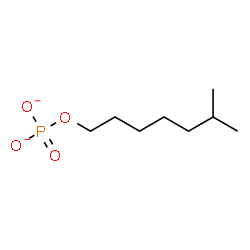 ChemSpider 2D Image | 6-Methylheptyl phosphate | C8H17O4P