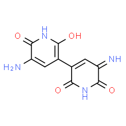 ChemSpider 2D Image | 5'-Amino-2'-hydroxy-5-imino-3,3'-bipyridine-2,6,6'(1H,1'H,5H)-trione | C10H8N4O4