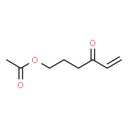 ChemSpider 2D Image | 4-Oxo-5-hexen-1-yl acetate | C8H12O3