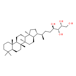 ChemSpider 2D Image | (2R,3R,4R,7R)-7-[(3R,3aR,5aR,5bR,7aS,11aS,11bR,13aR,13bS)-5a,5b,8,8,11a,13b-Hexamethylicosahydro-1H-cyclopenta[a]chrysen-3-yl]-1,2,3,4-octanetetrol (non-preferred name) | C35H62O4